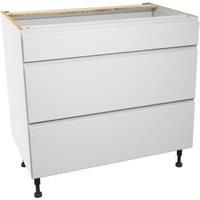 Wickes Madison Matt White Drawer Unit - 900mm (Part 1 of 2)