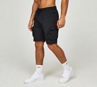 Brave Soul Cargo Tech Short - Black - Size S