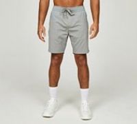 Brave Soul Tech Zip Short - Grey - Size M