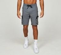 Brave Soul Cargo Tech Short - Grey - Size M