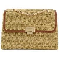 Dune DORCHSO Small Raffia Chain Shoulder Bag One Size