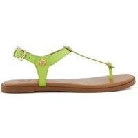 Dune Ladies Women/'s LARTER Casual Flat Sandals Size UK 3 Lime Green Flat Heel Casual Sandals