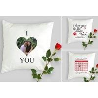 Personalised Love Cushion Cover - 4 Options