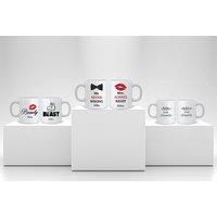 Personalised Mr & Mrs Mugs - 9 Designs