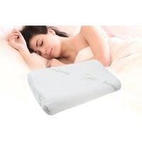 Bamboo Fiber Memory Foam Support Pillow