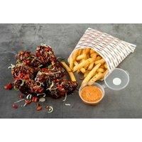 Wings/Drums, Fries, Dip & Drinks - Wing Trapp Birmingham