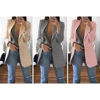 Ladies Casual Blazer - 12 Colours - Orange