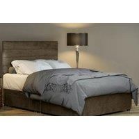 Mink Plush Divan Bed And Mattress Set - Storage Options