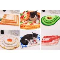 Cat-On-A-Mat Novelty Pet Bed