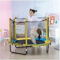 Homcom Kids Trampoline With Safety Net