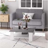 Homcom 2 Tier Vintage Style Coffee Table