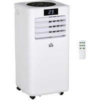 Homcom Portable Ac Unit - White