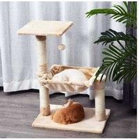 Cat Tree Hammock W/ Scratch Post, 70Cm