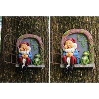 Wall-Mounted Sleepy Garden Gnome Ornament