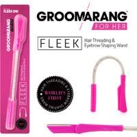 Hair Removal Wand And Shaping Razor - Pink