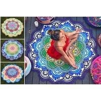 Bohemian Print Beach Mat - 6 Colours! - Purple