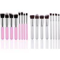 8Pc Long Handle Makeup Brush Set