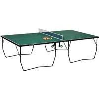 Sportnow 9Ft Folding Table Tennis Table - Green