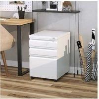 Vinsetto Vertical File Cabinet With 3 Drawers