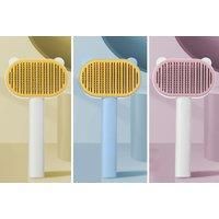 1 Or 2 Pet Grooming Brushes - 4 Colours! - Pink