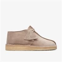 Clarks Originals Desert Trek Suede Flat Center-Stitch Lace-Up Womens Shoes