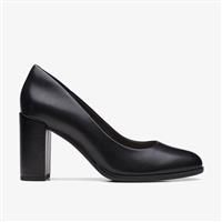 Ladies Clarks Heeled Court Shoes Freva85 Court