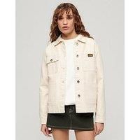 Superdry Vintage Chore Cotton Jacket - Beige