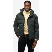 Superdry Hooded Microfibre Padded Jacket