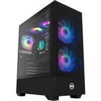 PCSPECIALIST Flux 400 Gaming PC - AMD Ryzen 7, RTX 4070, 1 TB SSD, Black