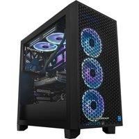 PCSPECIALIST iCUE 100 Gaming PC - IntelCore£ i5, RTX 4070 SUPER, 1 TB SSD, Black