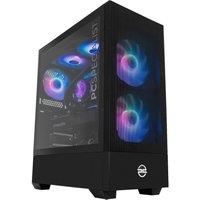 PCSPECIALIST Flux 500 Gaming PC - IntelCore£ i7, RTX 4070 SUPER, 1 TB SSD, No OS, Black