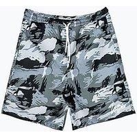 Hype Boys Multi Gloom Camo Swim Shorts