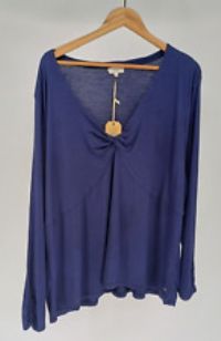 FatFace Navy Blouse Women's Size 24 New With Tags - 24 Regular