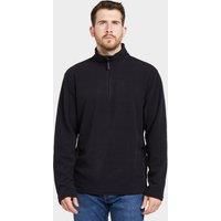 Peter Storm Men's Bracken Half Zip Fleece, Black