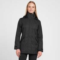 Peter Storm Women/'s Waterproof Mistral Long Jacket with Rollaway Hood, Women/'s Rain Coat, Outdoors Clothing, Black, 10