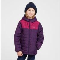 Peter Storm Kids' Blisco II Hooded Insulated Jacket, Purple