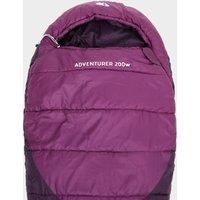 Eurohike Adventurer 200W Women/'s Sleeping Bag with Compression Bag, 2 Season Sleeping Bag, Backpacking Sleeping Bag, Camping Sleeping Bag, Camping Equipment, Purple, One Size