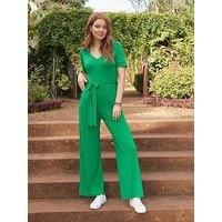 Joe Browns Wide Leg Jumpsuit - Green