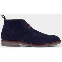 Joe Browns Men's Contrast Stitching Suede Desert Boots