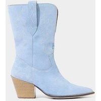 Joe Browns Women's Western Stitch Detail Suede Boots