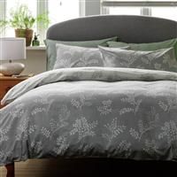 Habitat Floral Trail Grey Bedding Set - Double