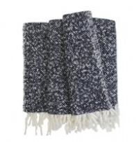 Habitat Faux Textured Mohair Throw - Lilac - 150x200cm