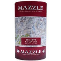 Harvey Maps Ben Nevis & Glen Coe 1000 Piece Jigsaw Puzzle