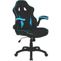 Nautilus Designs Predator High Back Executive Gaming Chair Black/Blue (135PK)