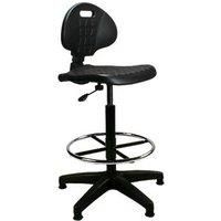 Nautilus Designs Derwent Low Back Draughtsman Chair Black (123PK)