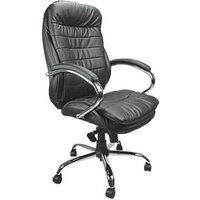 Nautilus Designs Santiago High Back Executive Chair Black (322PK)