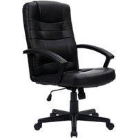 Nautilus Designs Darwin High Back Executive Chair Black (824PK)