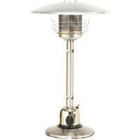 Lifestyle Sirocco Stainless Steel Tabletop Gas Patio Heater