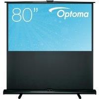 OPTOMA Panoview DP-9080MWL Portable Pull Up Projector Screen, Black