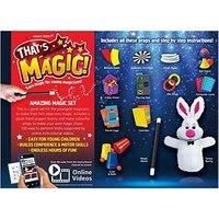 Trends UK 1800 Amazing Magic Set-Featuring 100 Fun Tricks For Young Magicians-Helps Build Child/'s Motor Skills and Confidence-Includes Props, Videos and Instructions, 7+ Years